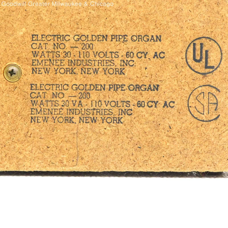 Emenee electric golden pipe organ outlet