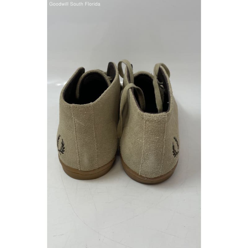 Fred Perry Mens Byron B7400 212 Gray Chukka Boots Size 9