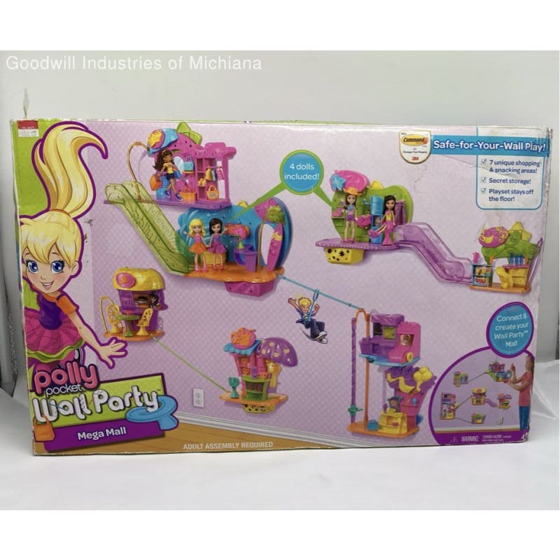 Polly pocket wall party mega mall outlet