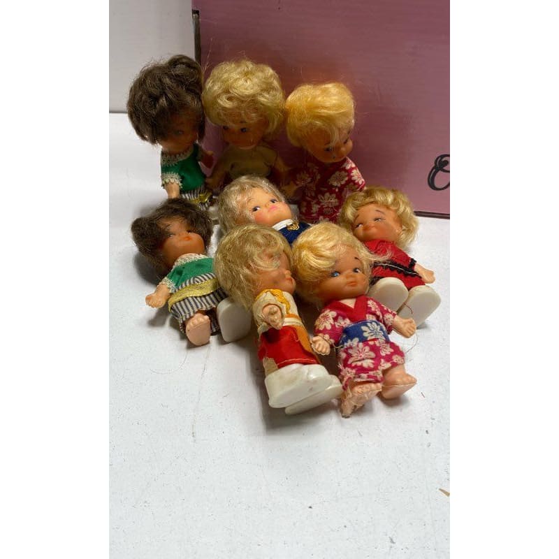 Buy the Lot of Assorted Vintage Pee Wee Dolls And O Ruth Sleeping Reborn Infant Doll GoodwillFinds