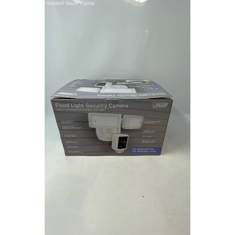 Feit electric motion activated led flood light security camera top