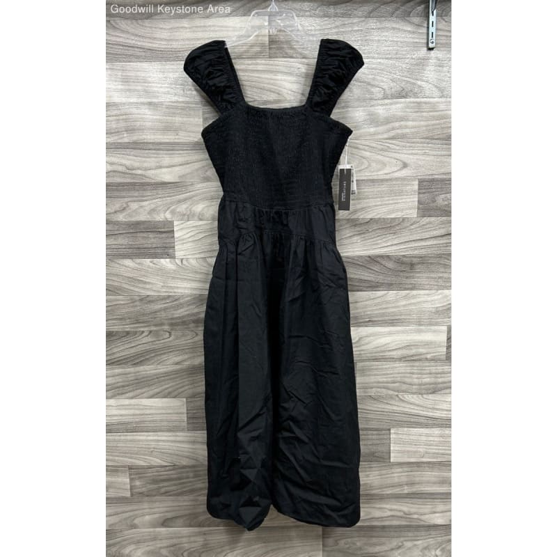 Buy the NWT Women s Nordstrom Signature Black Dress Size L GoodwillFinds