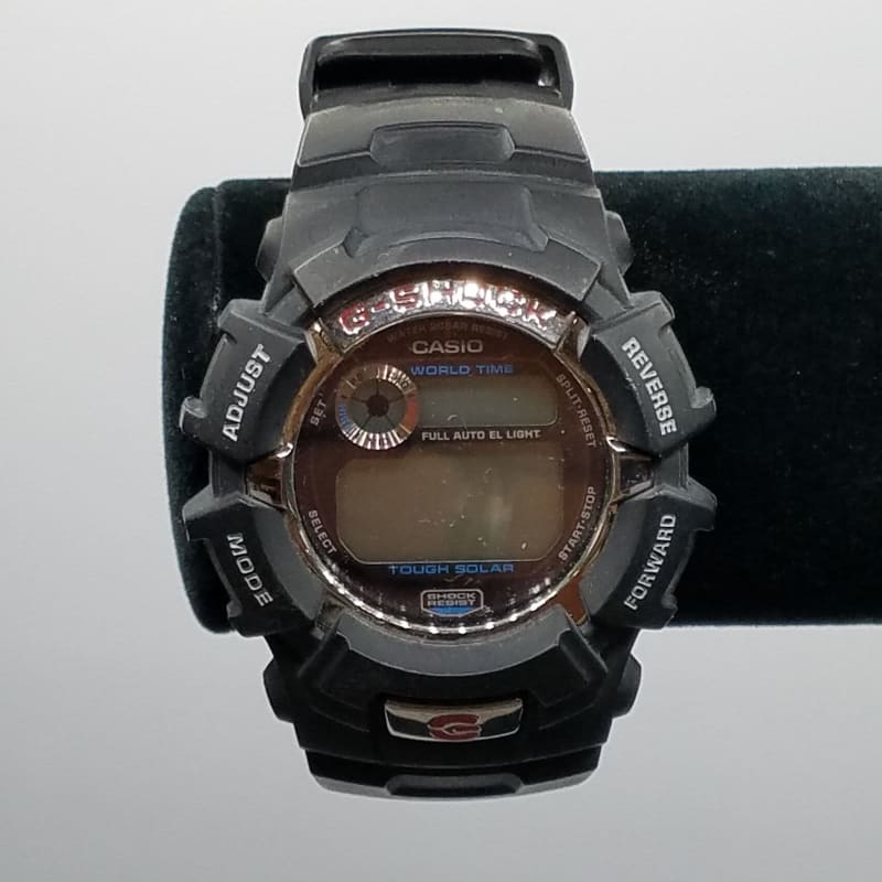 Buy the Men s G Shock Casio G 2310r Tough Solar Stainless Steel Watch GoodwillFinds