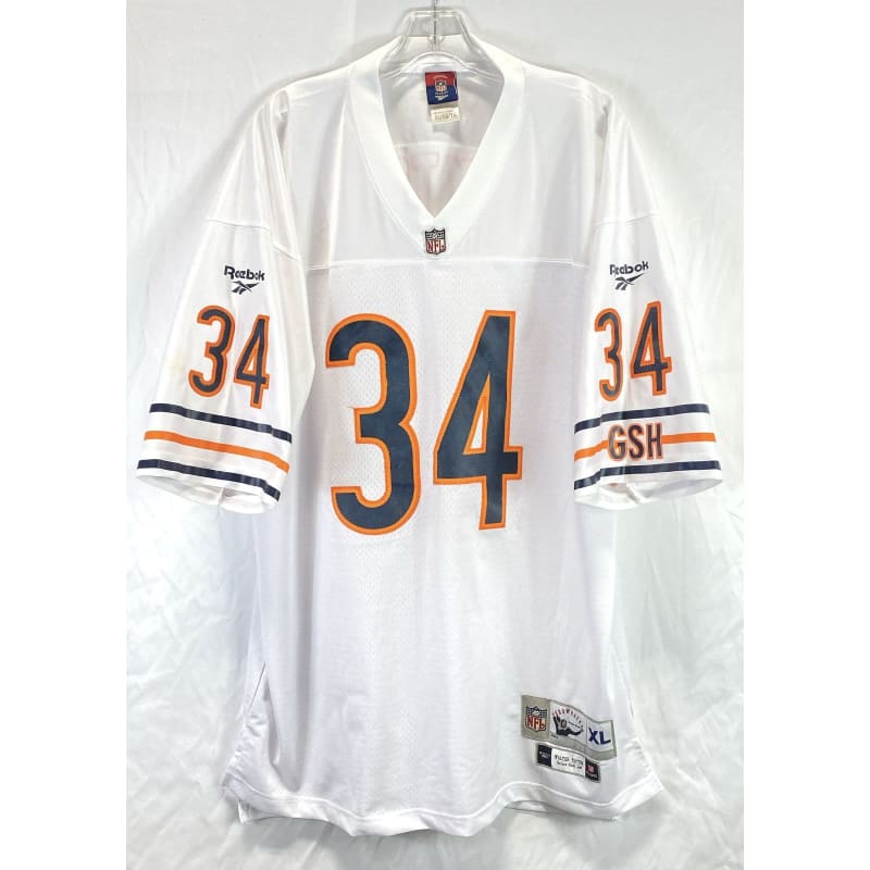 Reebok walter payton throwback jersey sales