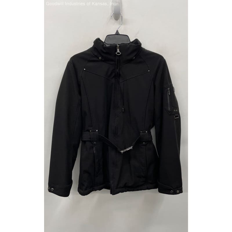 Buy the Zx Blk Black Jacket - Size M | GoodwillFinds