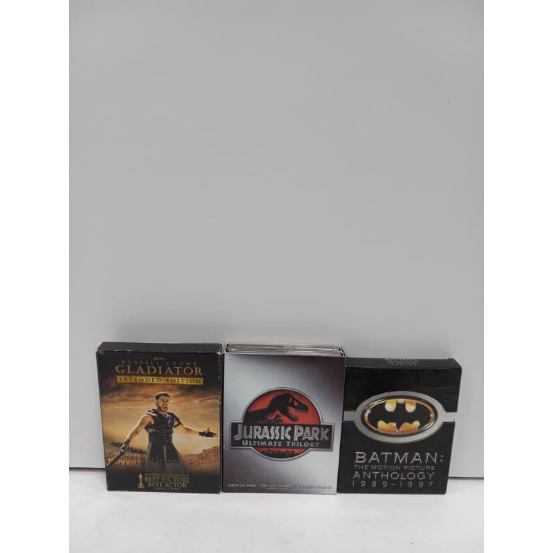 Buy the Bundle of 6 Assorted DVD Action Movie Box Sets | GoodwillFinds