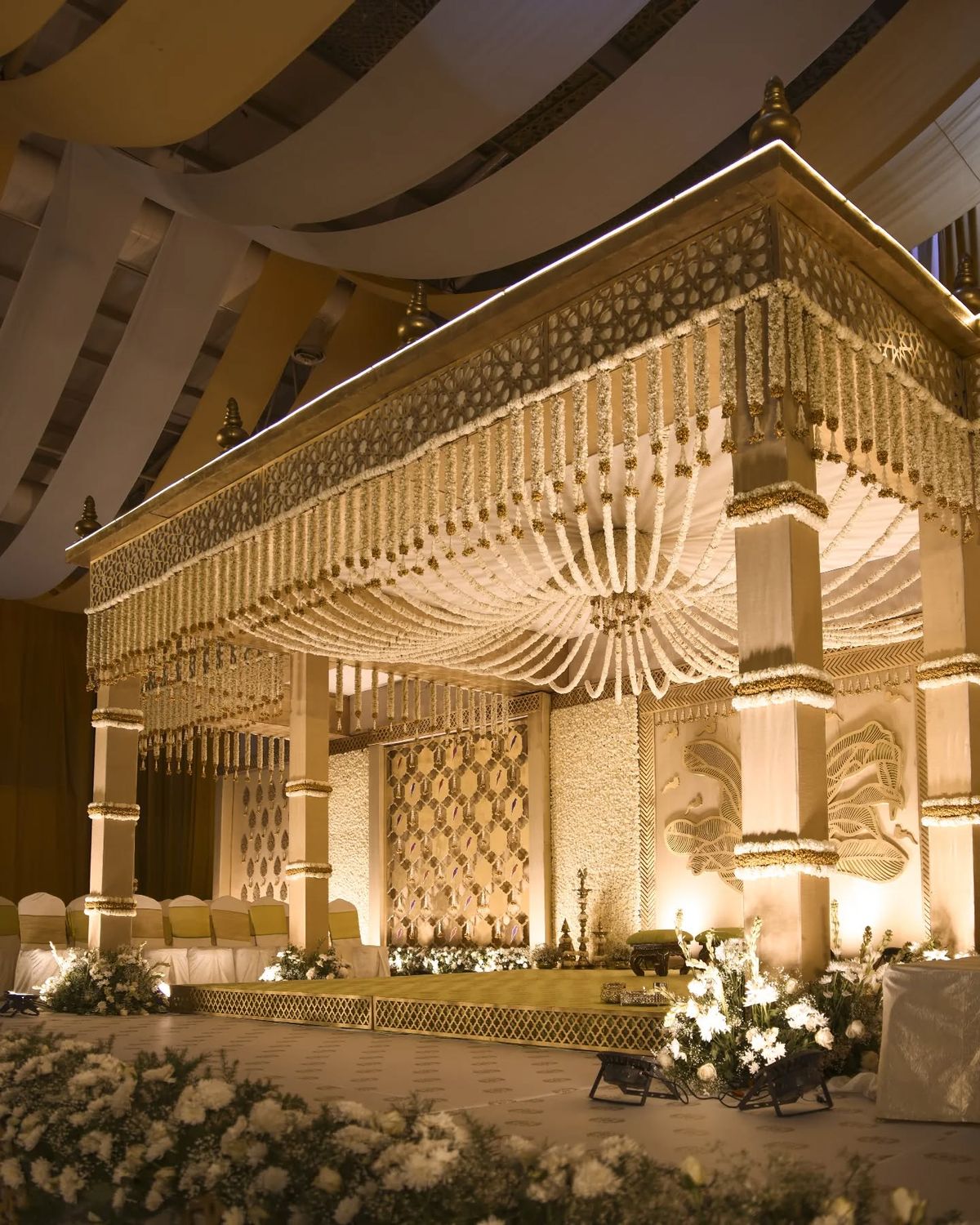 Traditional south Indian wedding decoration in Nagercoil