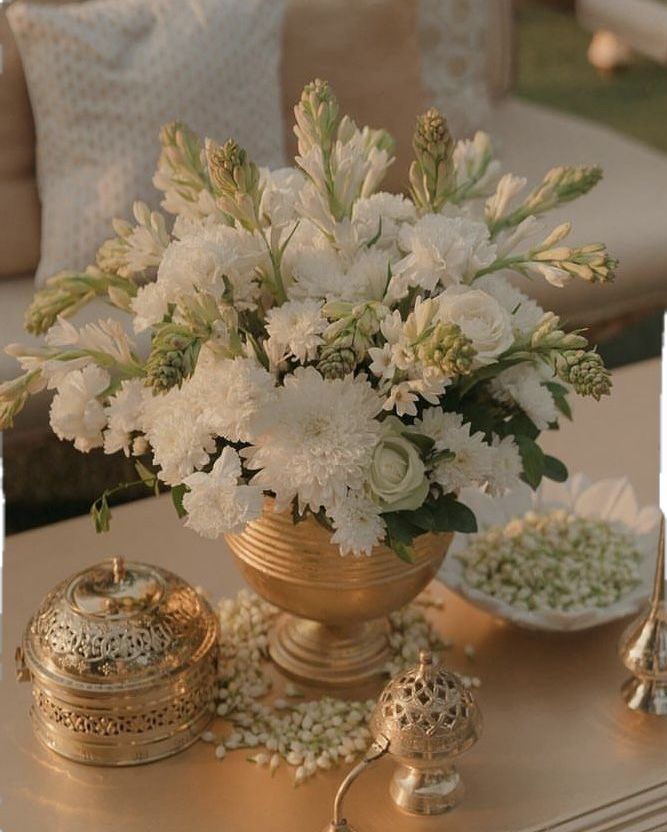 Asjin Events team creating beautiful wedding decorations in Nagercoil