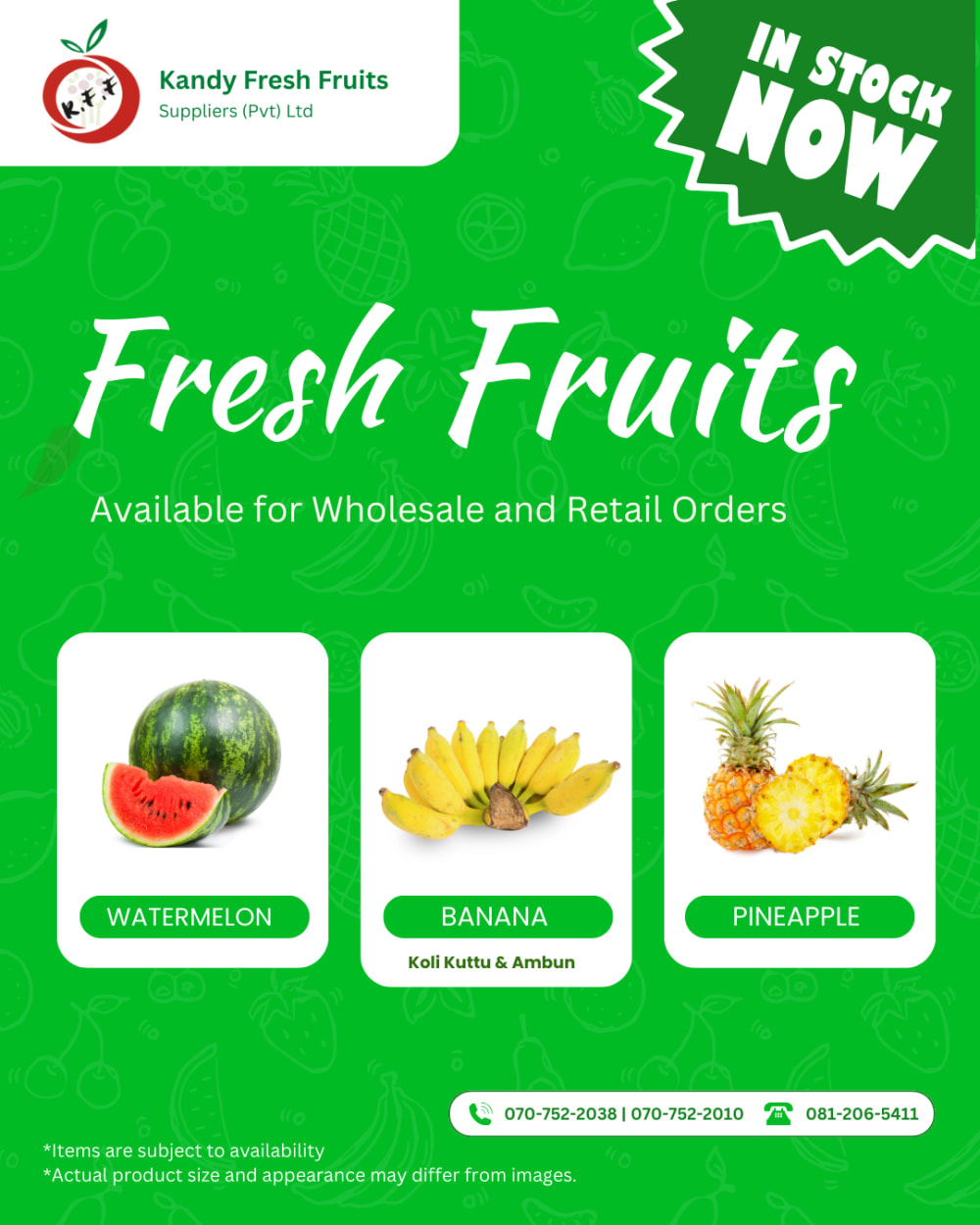 Fruit packaging