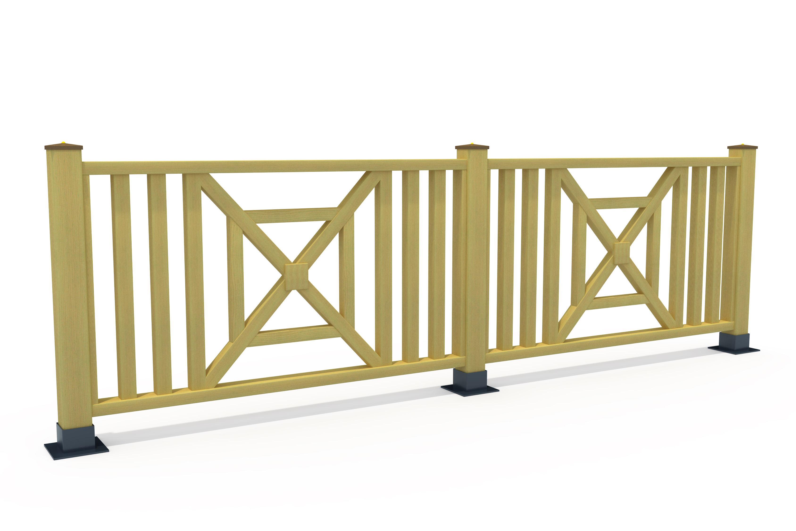 Ahşap Çitler G-AC-3600 | Kent Mobilyaları | Erse Kent Mobilyaları