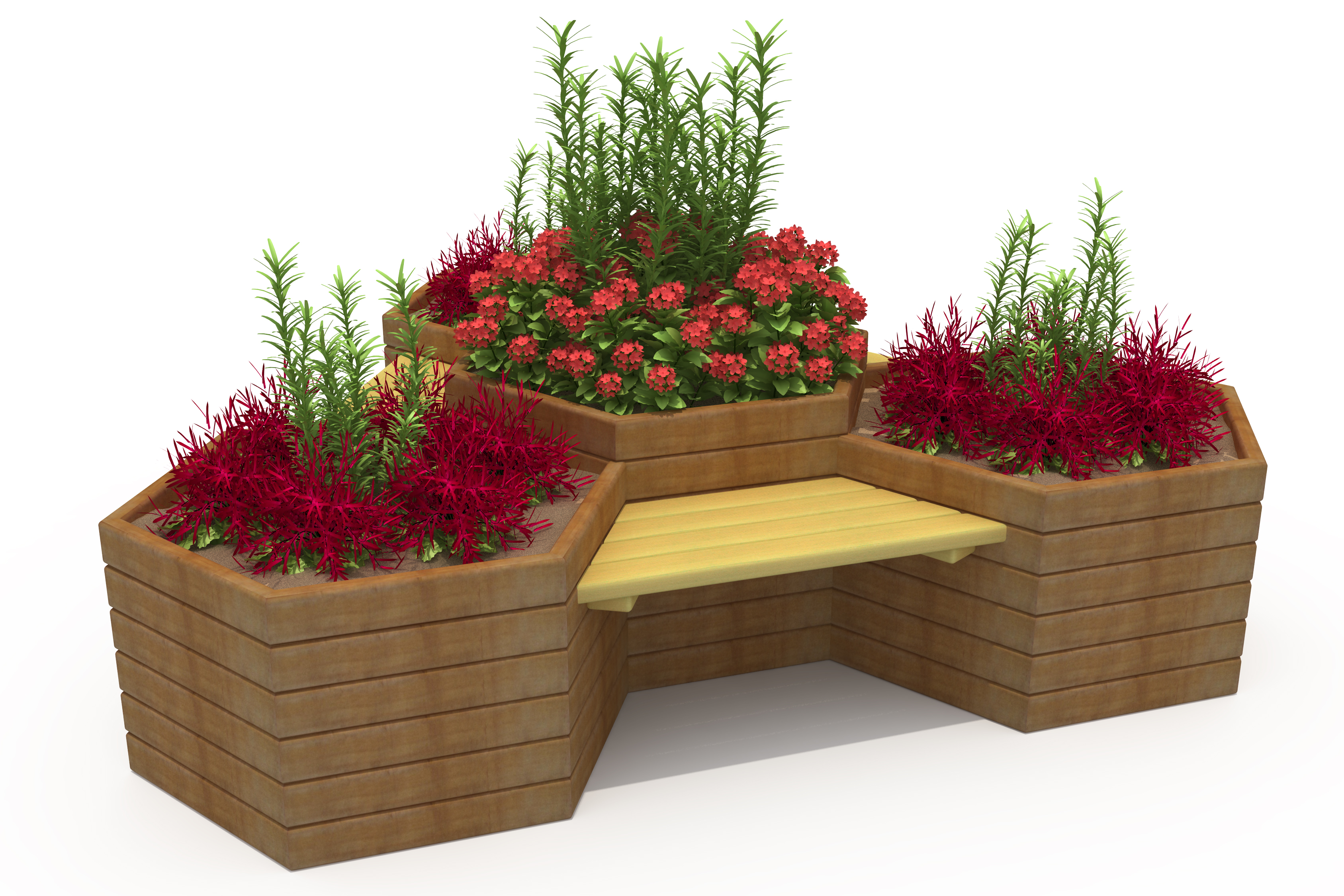 Banklar E-B3400 B-3435 | Kent Mobilyaları | Erse Kent Mobilyaları