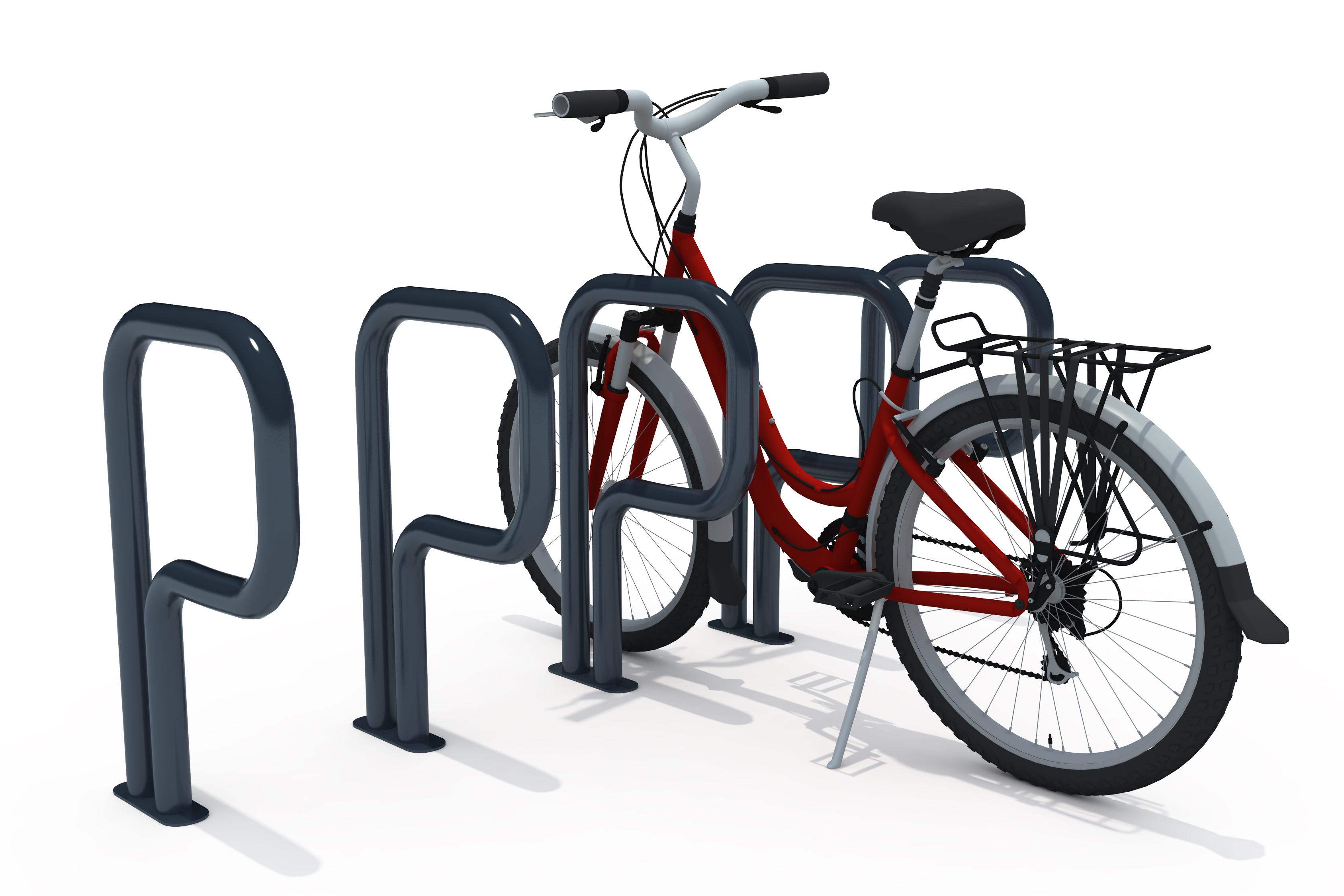 Bisiklet Park Elemanları I-BP-3800 BP-3805 | Kent Mobilyaları | Erse Kent Mobilyaları