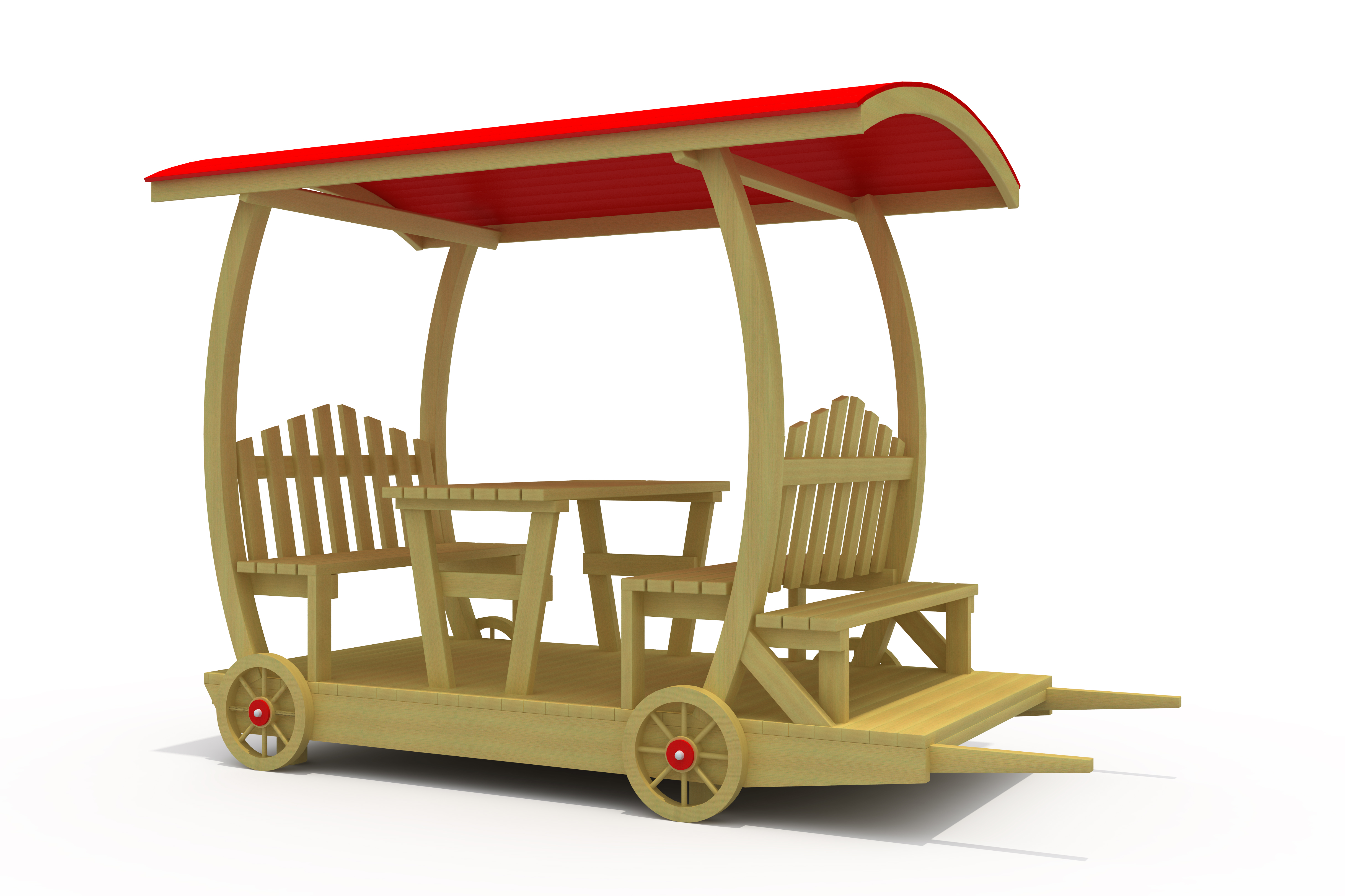 Çatılı ve Çatısız Piknik Masaları C-CPM-3200-PM CPM-3207 | Kent Mobilyaları | Erse Kent Mobilyaları