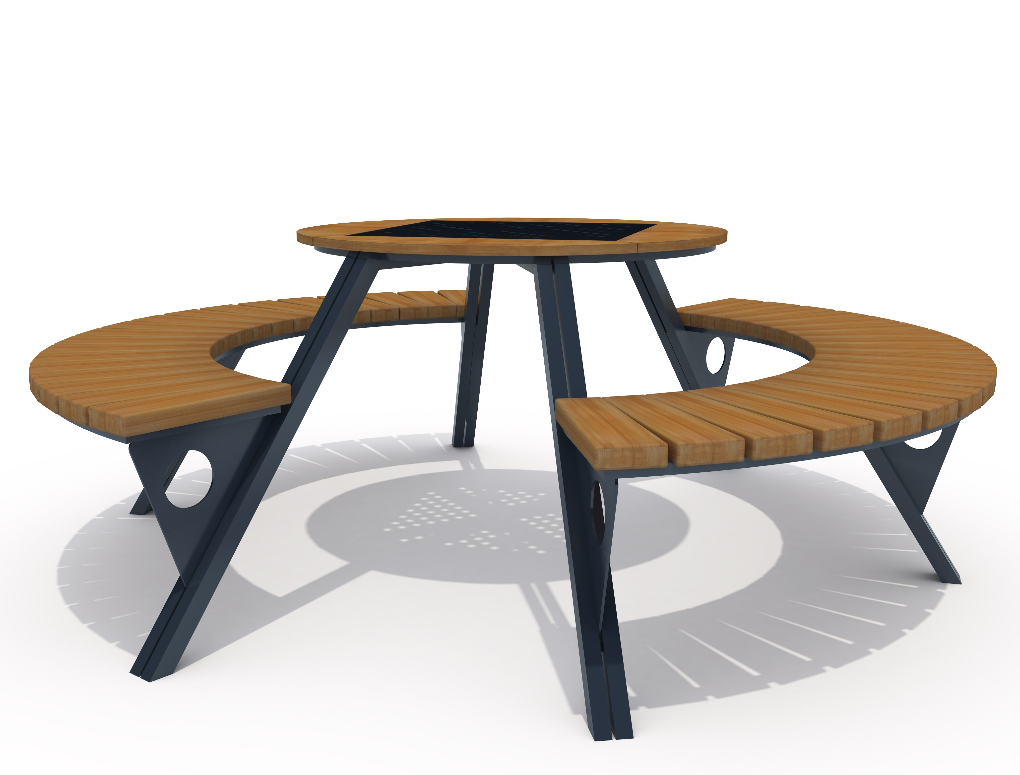 Çatılı ve Çatısız Piknik Masaları C-CPM-3200-PM CPM-3215 | Kent Mobilyaları | Erse Kent Mobilyaları