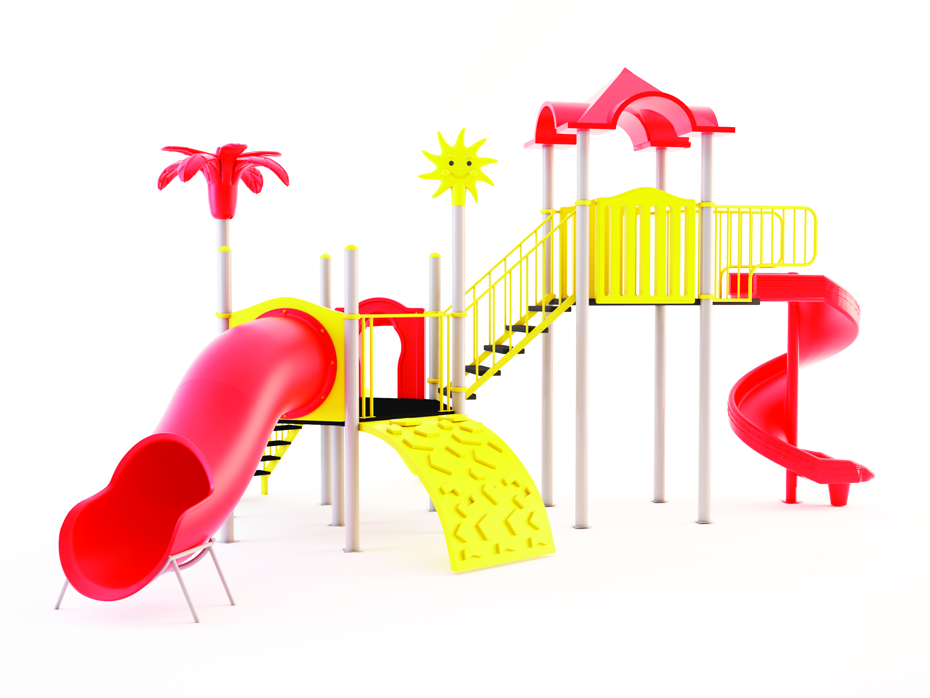 Ekonomik Seri A-01 EKO-14 | Metal Oyun Grupları | Erse Kent Mobilyaları