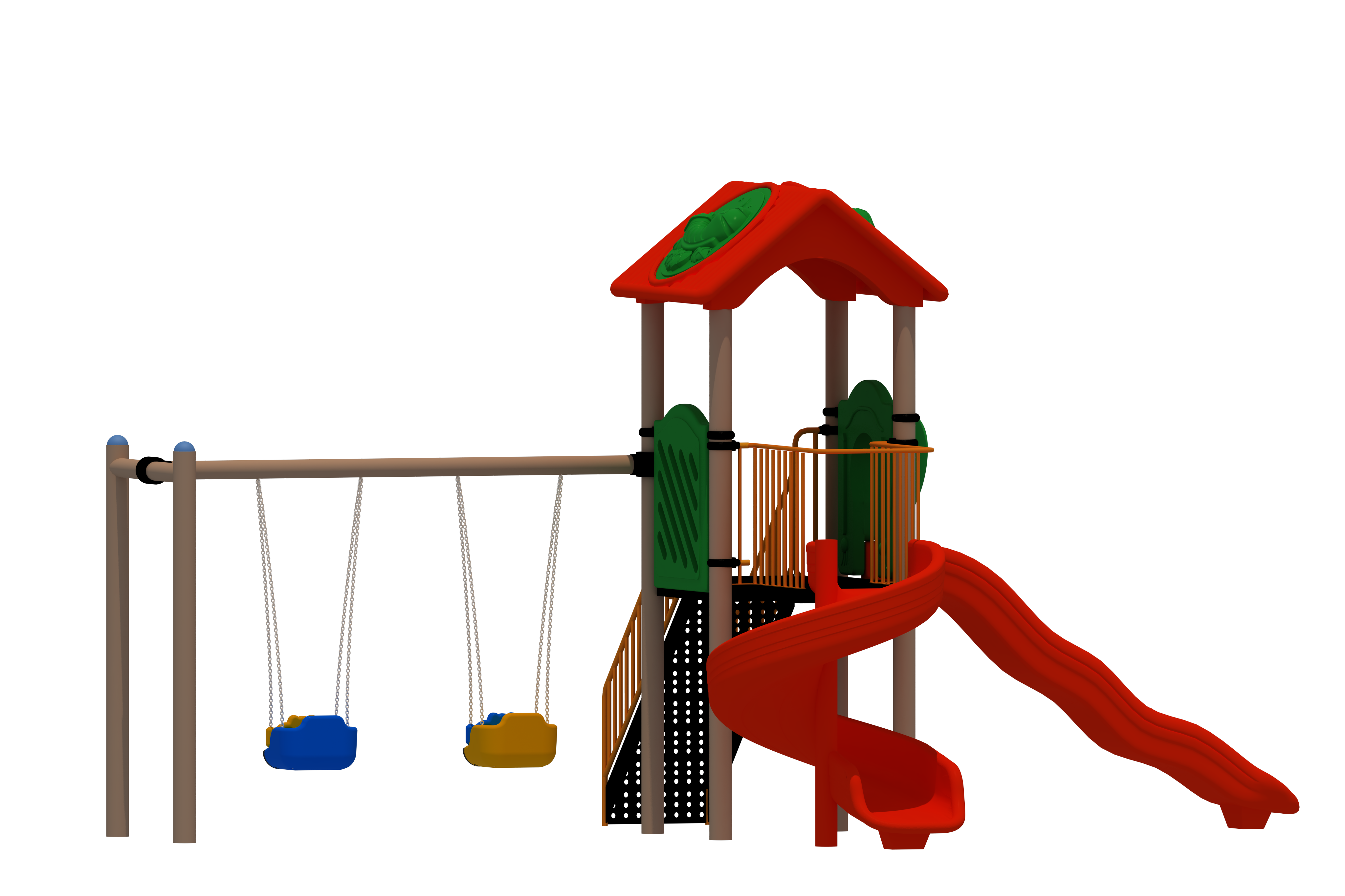 Klasik Seri Oyun Grubu B-PRK-01 PRK-02 | Metal Oyun Grupları | Erse Kent Mobilyaları