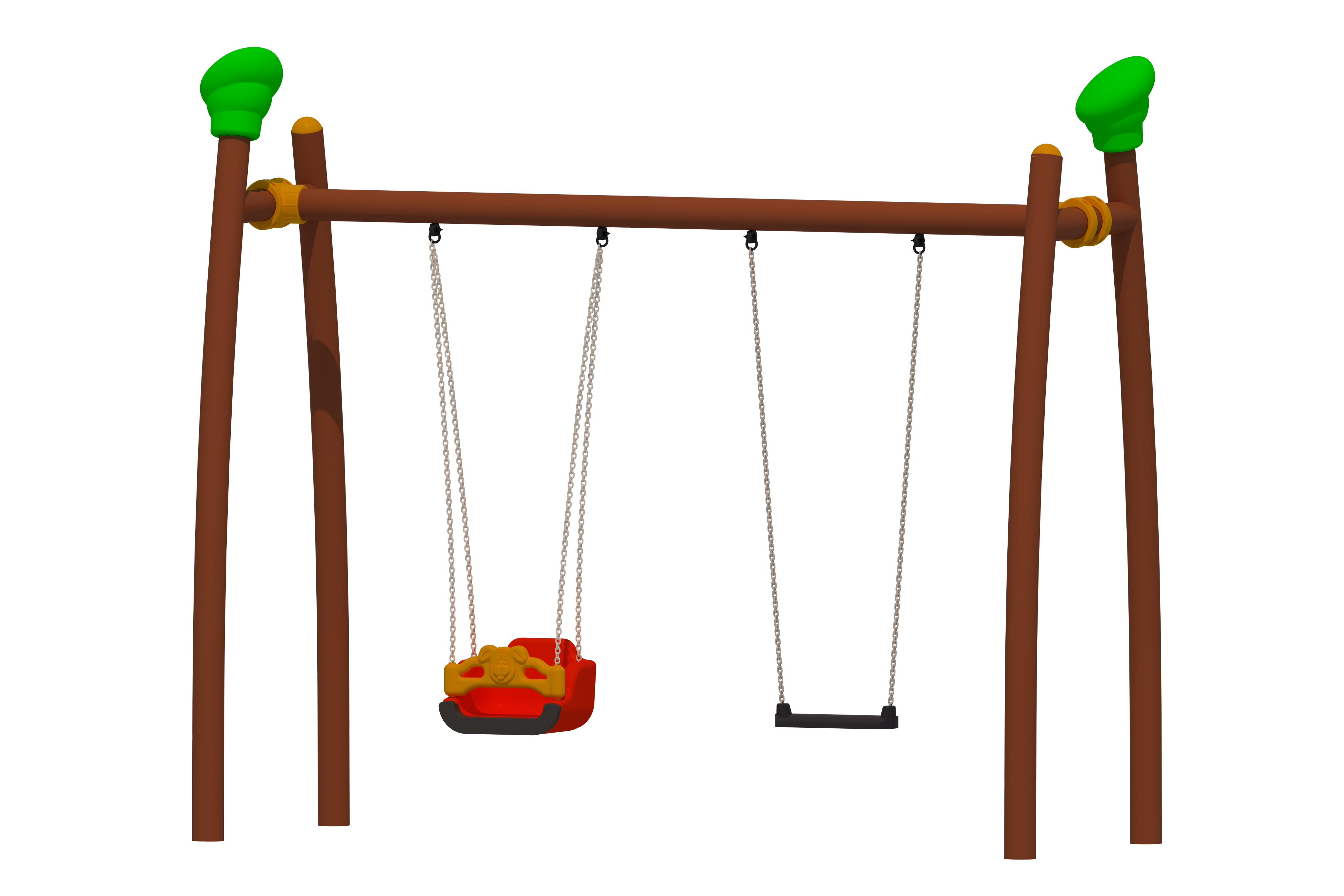 Salıncaklar A-PSL-2100 PSL-2101 | Oyun Elemanları | Erse Kent Mobilyaları