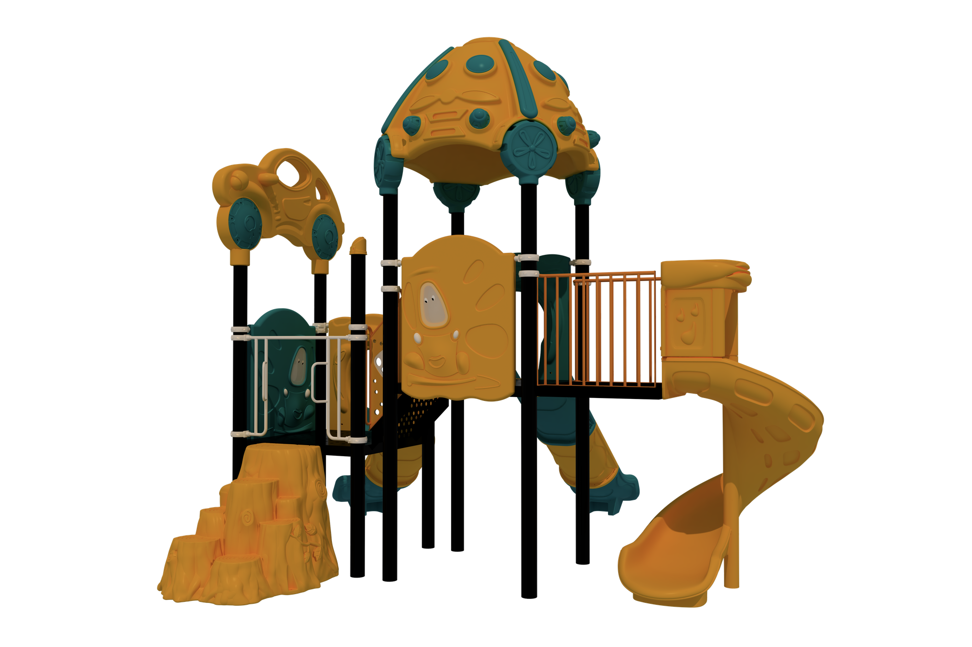 Araba Seri Oyun Grubu F-600 PRK-600 | Temalı Metal Oyun Grupları | Erse Kent Mobilyaları