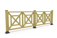 Ahşap Çitler G-AC-3600 | Kent Mobilyaları | Erse Kent Mobilyaları