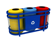 Çöp Kovaları D-CK-3300 | Kent Mobilyaları | Erse Kent Mobilyaları