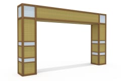 Giriş Kapıları H-GK-3700 | Kent Mobilyaları | Erse Kent Mobilyaları