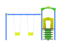 Ekonomik Seri A-01 EKO-02 | Metal Oyun Grupları | Erse Kent Mobilyaları