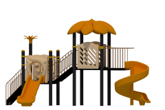 Klasik Seri Oyun Grubu B-PRK-01 PRK-09 | Metal Oyun Grupları | Erse Kent Mobilyaları