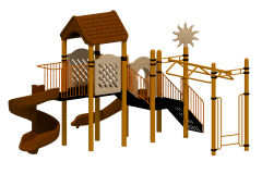 Klasik Seri Oyun Grubu B-PRK-01 PRK-10 | Metal Oyun Grupları | Erse Kent Mobilyaları