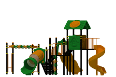 Klasik Seri Oyun Grubu B-PRK-01 PRK-15 | Metal Oyun Grupları | Erse Kent Mobilyaları