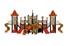 Kale Temalı Oyun Grubu B-200 PRK-205 | Temalı Metal Oyun Grupları | Erse Kent Mobilyaları