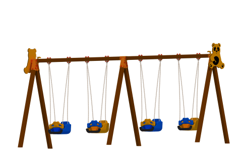 Salıncaklar A-PSL-2100 PSL-2102 | Oyun Elemanları | Erse Kent Mobilyaları