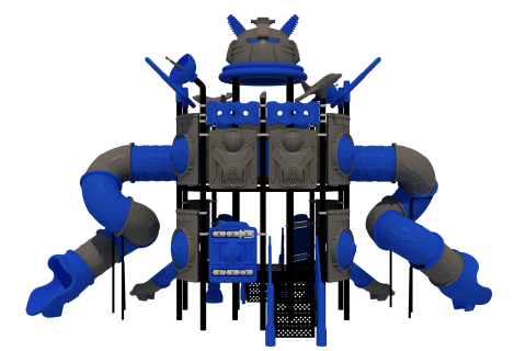 Robot Temalı Oyun Grubu E-500 PRK-501 | Temalı Metal Oyun Grupları | Erse Kent Mobilyaları