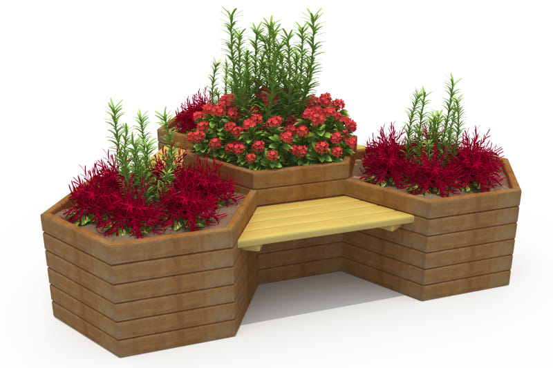 Banklar E-B3400 B-3435 | Kent Mobilyaları | Erse Kent Mobilyaları