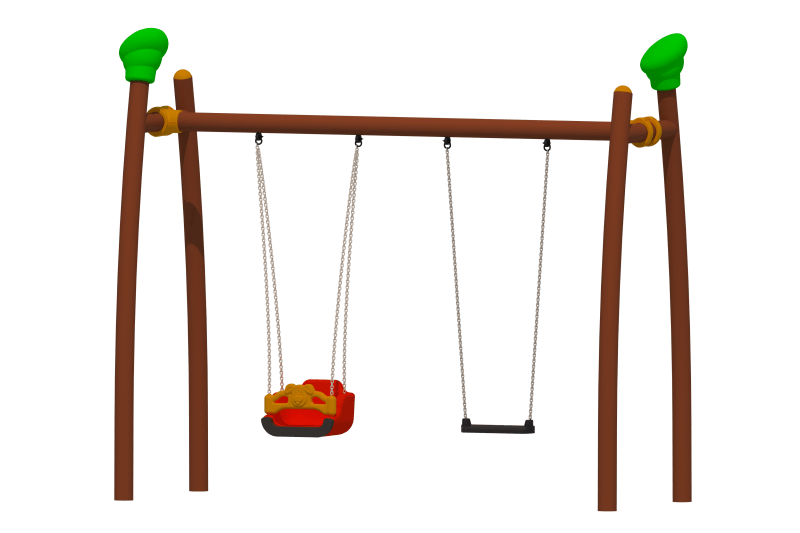 Salıncaklar A-PSL-2100 PSL-2101 | Oyun Elemanları | Erse Kent Mobilyaları