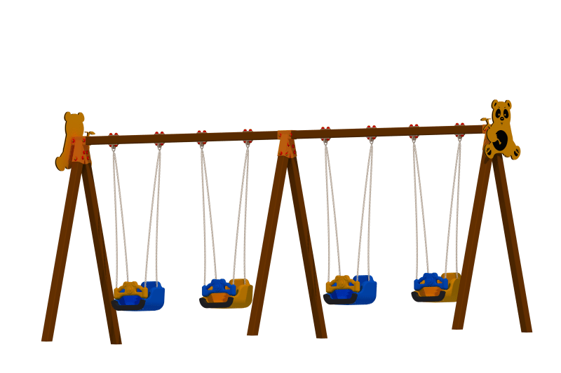 Salıncaklar A-PSL-2100 PSL-2102 | Oyun Elemanları | Erse Kent Mobilyaları