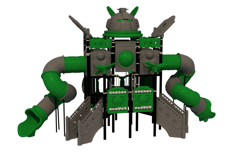 Robot Temalı Oyun Grubu E-500 PRK-502 | Temalı Metal Oyun Grupları | Erse Kent Mobilyaları