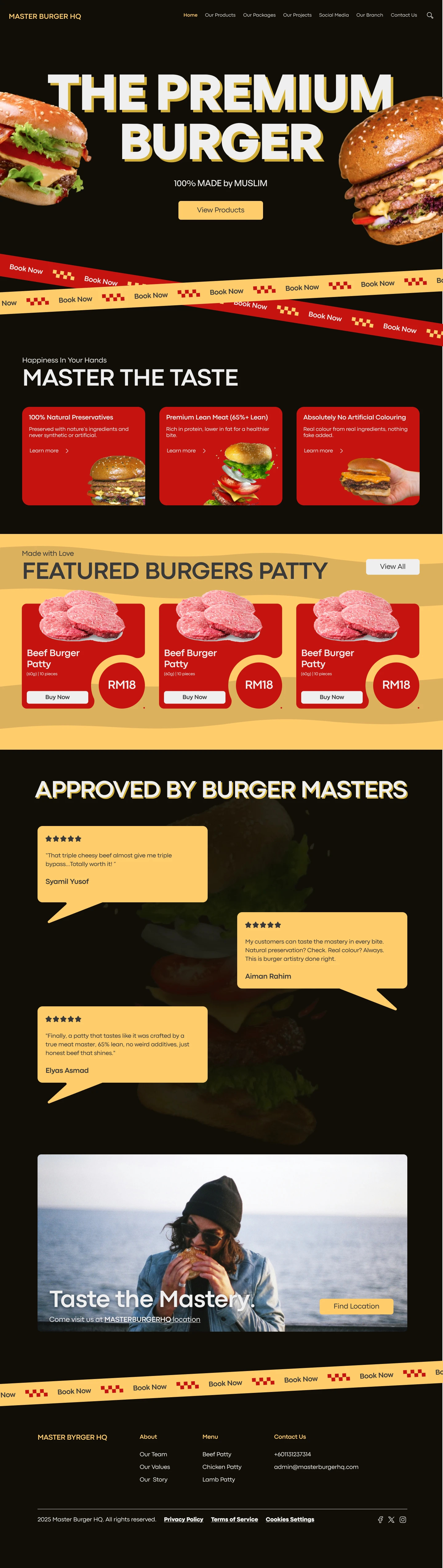 Master Burger HQ