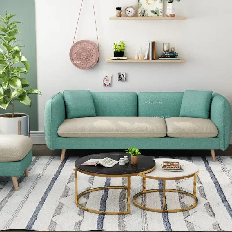 Nordic Fabric Living Room Sofas