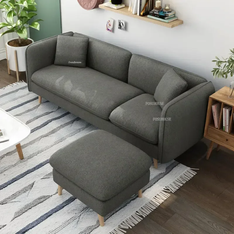 Nordic Fabric Living Room Sofas