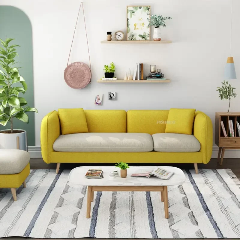 Nordic Fabric Living Room Sofas