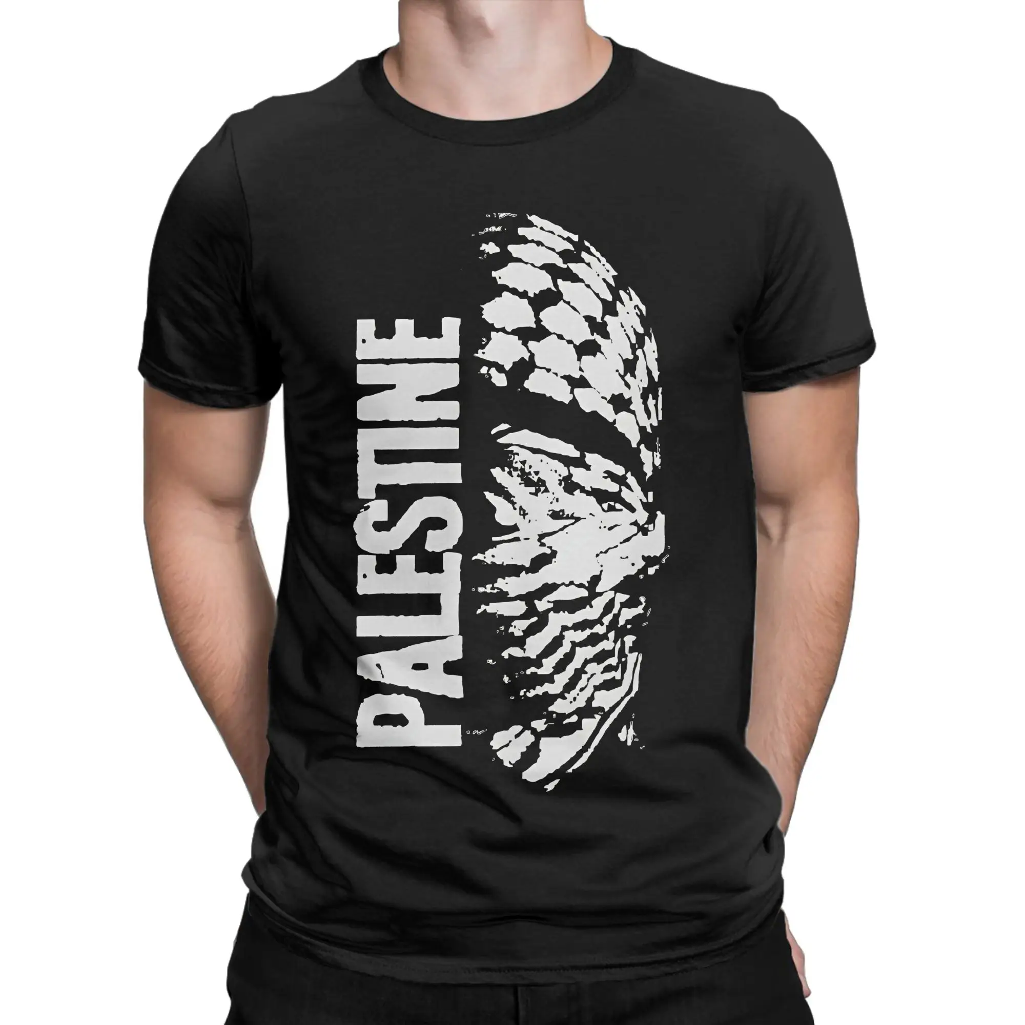 Hommes Palestine Carte T-Shirt