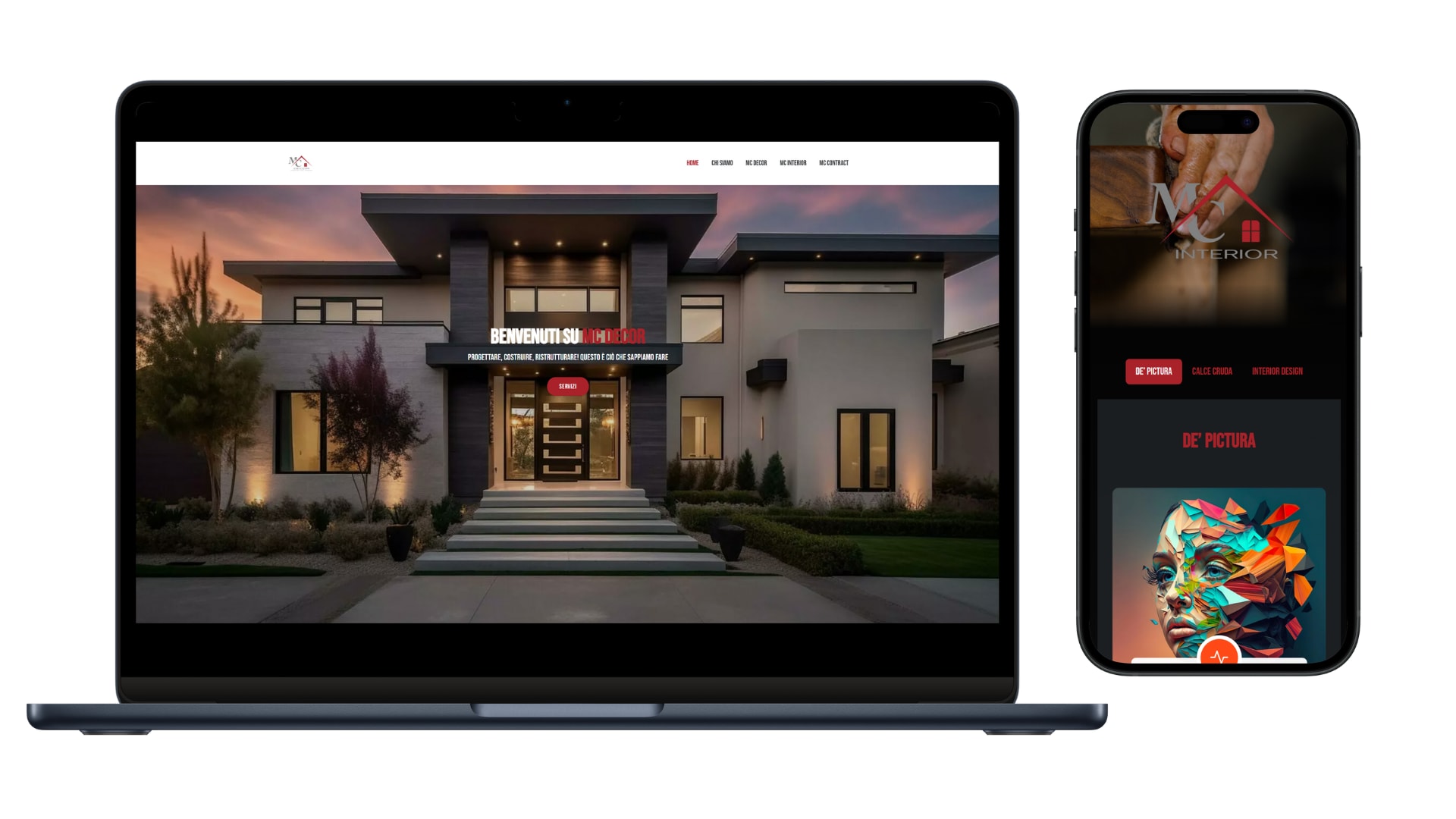Showcase Website Interior Design