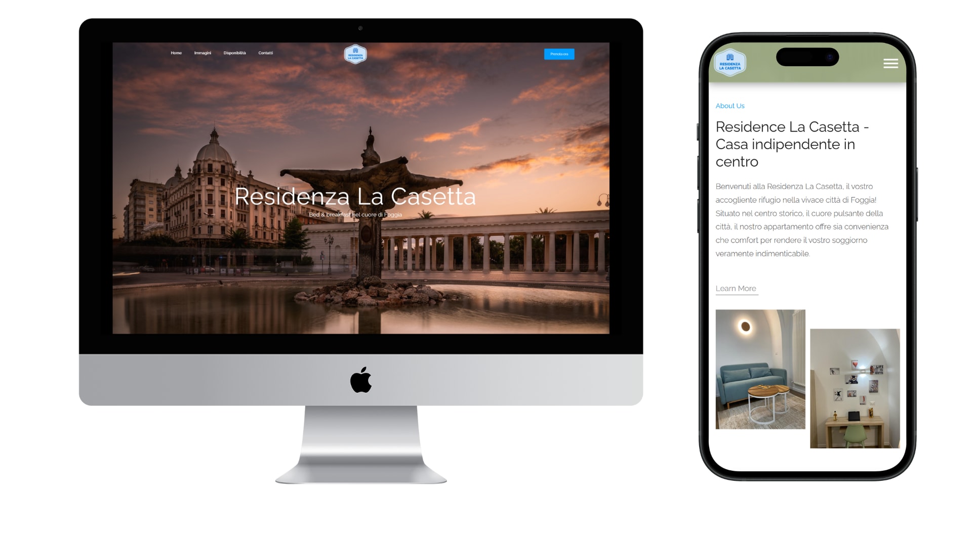 B&B Website Entwicklung