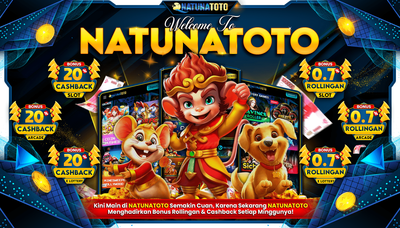 NatunaToto Resmi – Bandar Togel Natunatoto Terpercaya & Mudah Menang 