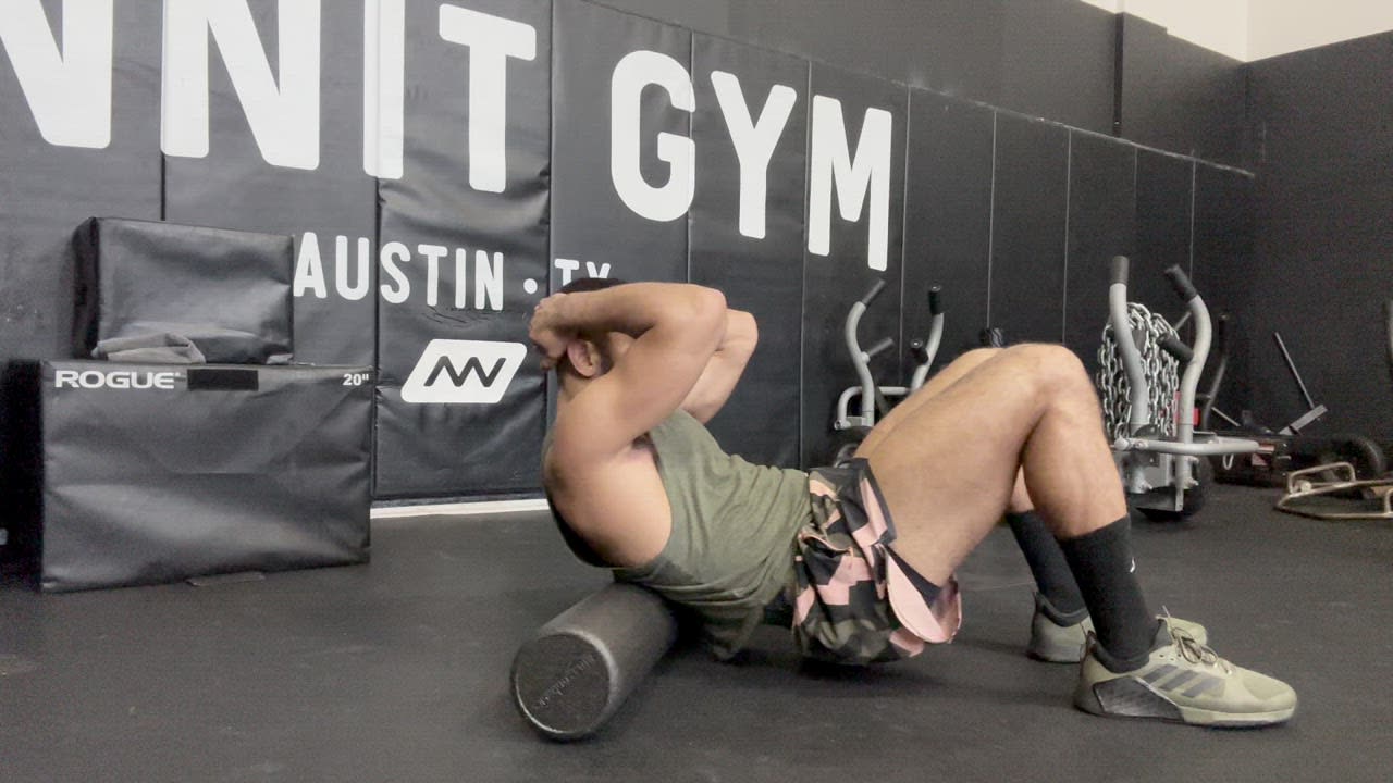 Foam Roll Thoracic Spine