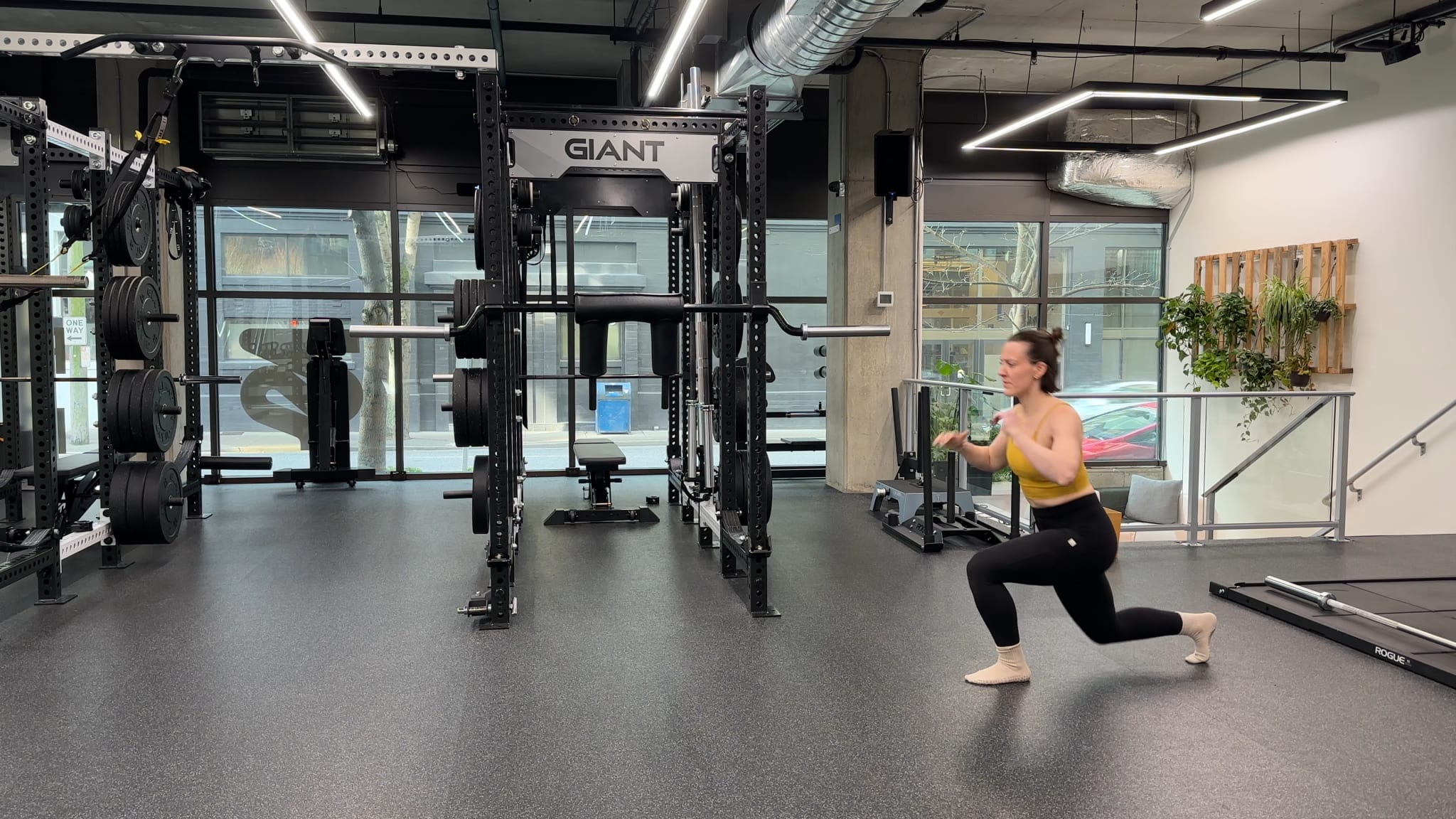 Walking Lunge Reach & Twist