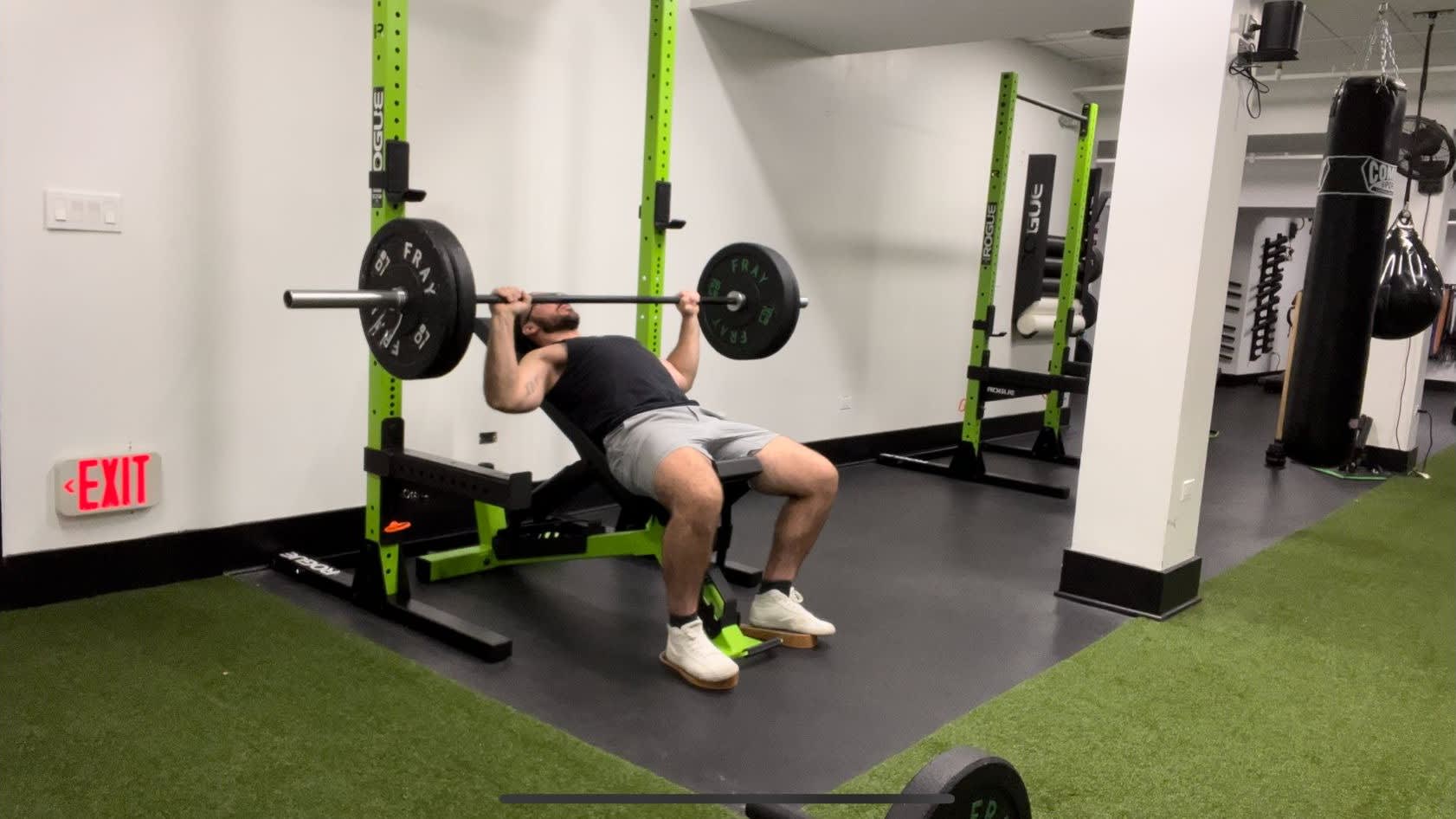 Barbell Incline Bench