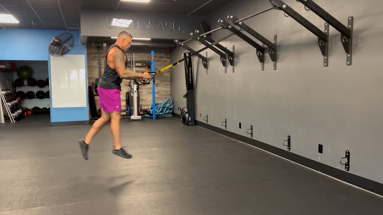 TRX Lunge Jumps