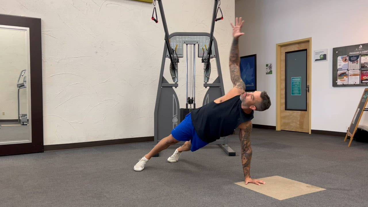 High Plank W/ Arm Rotation