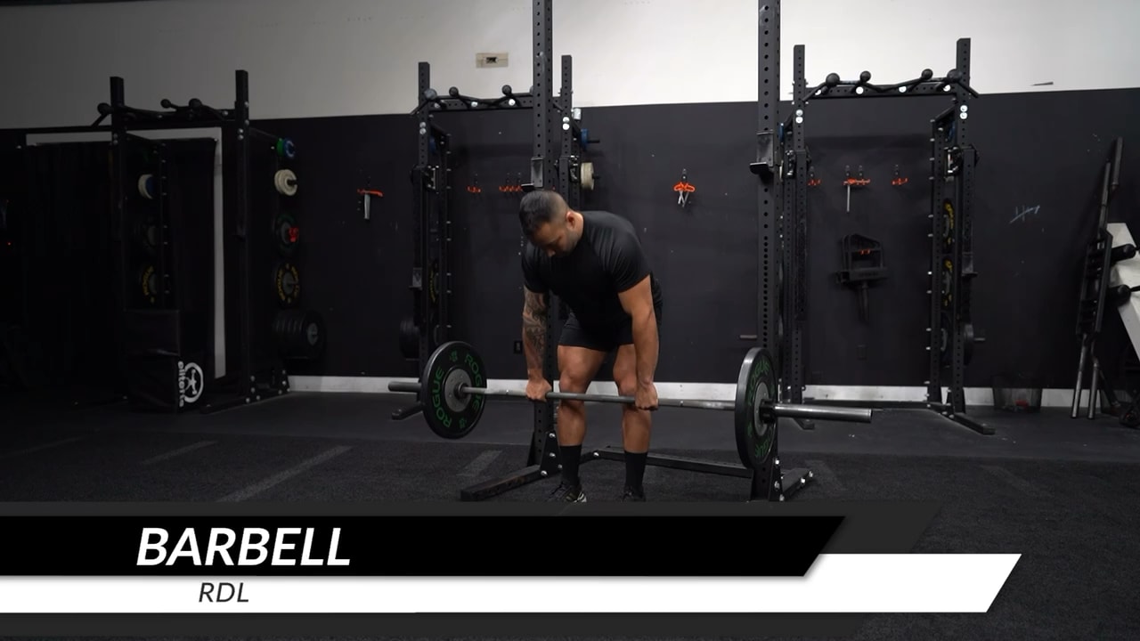 Barbell RDL